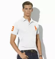 t-shirt ralph lauren man pas cher mode blance orange,tshirt armani noir et dore man